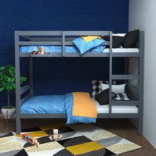 Kingston Single Pine Wood Convertible Bunk Bed